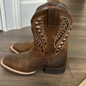 Ariat Quickdraw VentTEK Western Boots for Toddlers or Kids 13